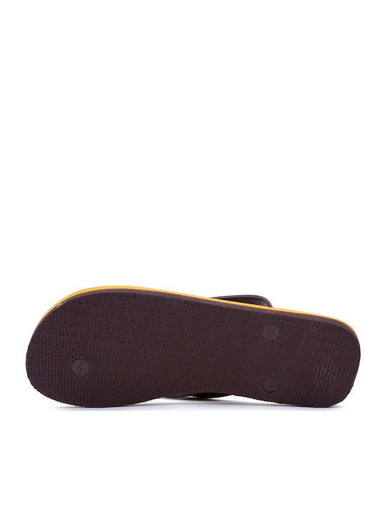 Urbano Basic Ανδρικά Flip Flops Καφέ