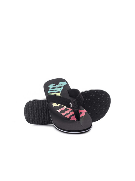 Billabong All Day Theme Flip Flops σε Μαύρο Χρώμα