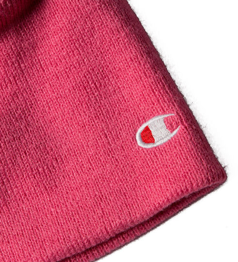 Beanie Männer Beanie Gestrickt in Fuchsie Farbe