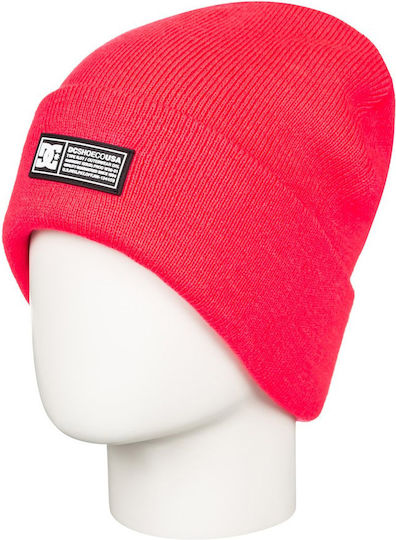Label Γυναικείος Beanie Σκούφος σε Φούξια χρώμα