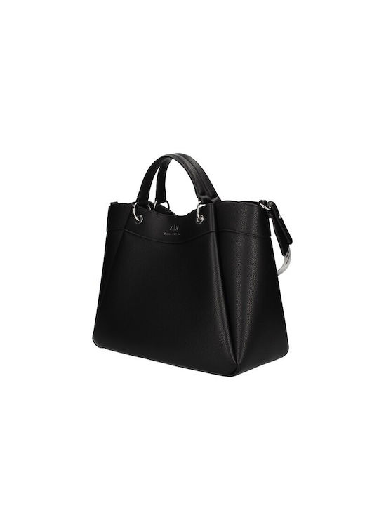 Armani Exchange Damen Tasche Hand Schwarz