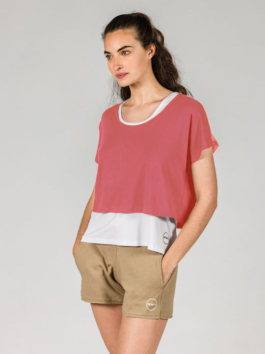 Women's Sports T-shirt Pink