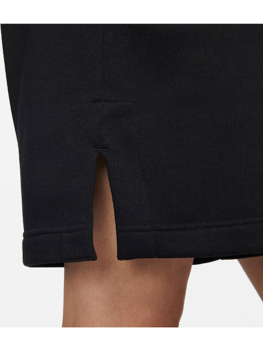 Phoenix Fleece Women's Sporty Bermuda Shorts Black