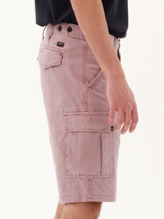 231.EM47.295 Men's Shorts Cargo Dusty Rose