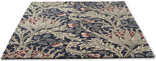 Morris & Co Artichoke Mineral Χειροποίητο Χαλί Ορθογώνιο Βαμβακερό Blue / Beige 170x240cm