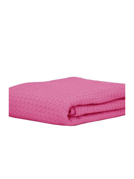 Anna Riska Michelle Blanket Pique Queen 240x260cm. 429197 9 Fucshia