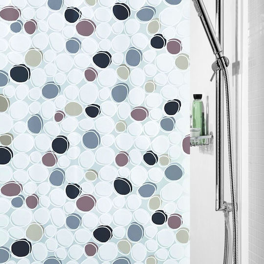 Spirella Doro Duschvorhang 180x200cm Gray Spirella Doro Duschvorhang 180x200cm Gray