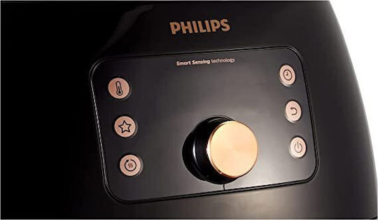 Philips Air Fryer 7.3lt Μαύρο HD9867/90