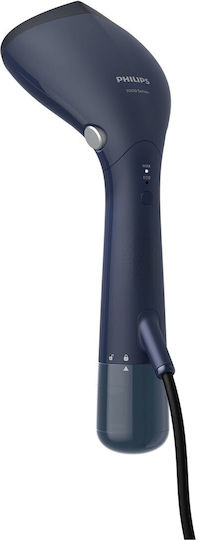 Philips Hand Garment Steamer 1500W with Container 100ml Blue