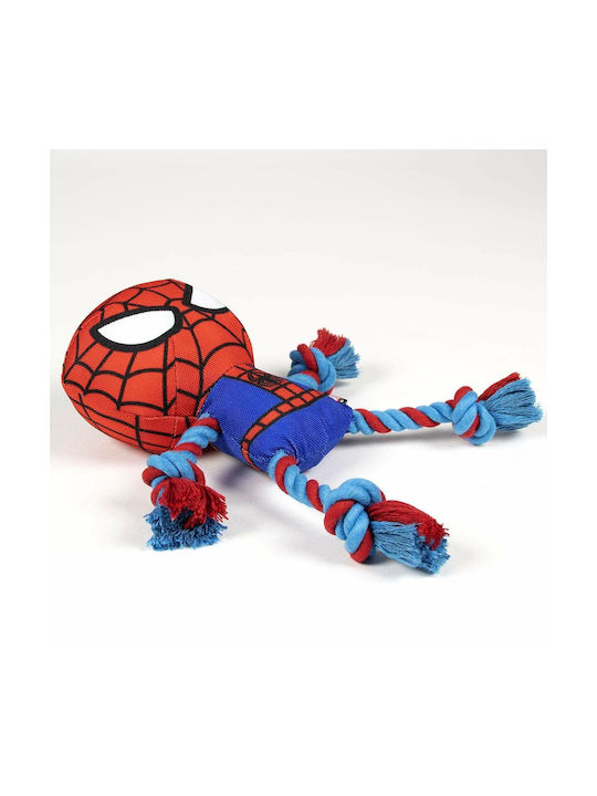 Spiderman Spiderman Въже Игра Куче Medium 26εκ. Червен 4бр