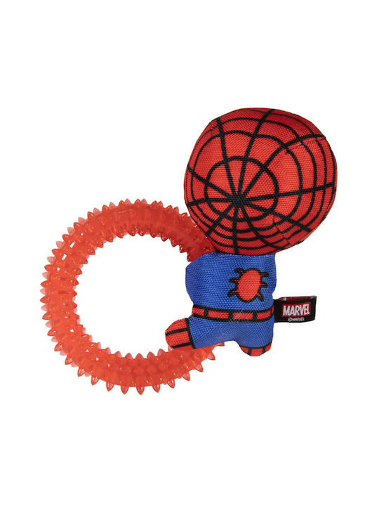 PCMerch Spiderman Παιχνίδι Σκύλου 18.5εκ. Κόκκινο 4τμχ