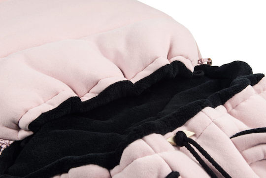 Beboulino Bunny Ποδόσακος Καροτσιού Pink 95x50εκ.