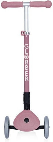 Globber Kinderroller Klappbar GoUp Foldable Plus 3-Rad mit Sitz für 15+ Monate Rosa