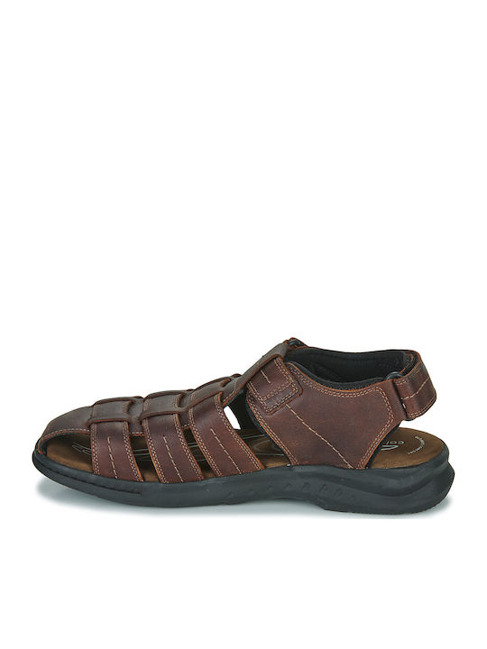 Walkford Fish Men's Sandals Brown