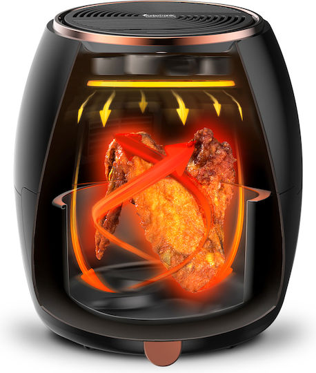 Turbotronic Air Fryer 3lt Black TT-AF3