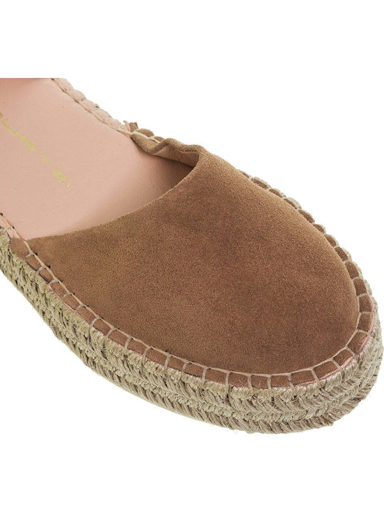 Suede Γυναικείες Εσπαντρίγιες Taupe