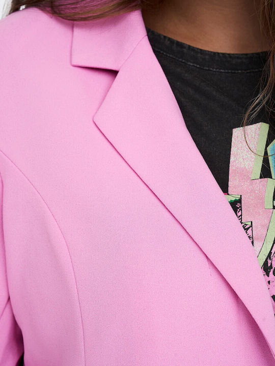 Only Women's Blazer Blazer Purple / Cyclamen