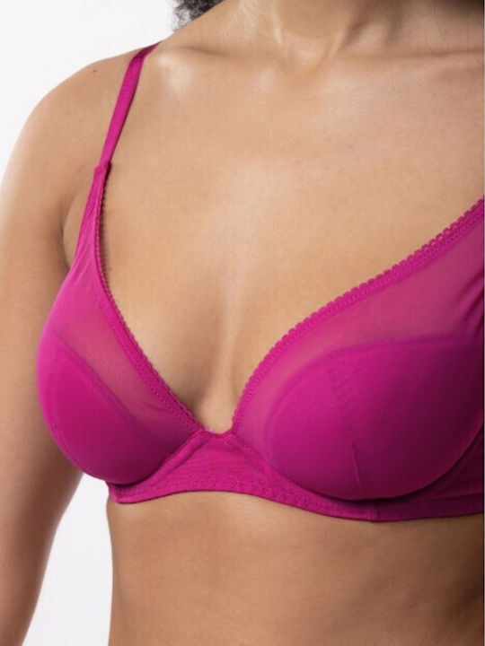 Clarise Black/Fuchsia Σουτιέν mit leichter Polsterung 2Pack