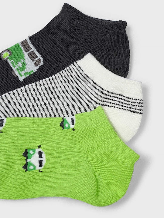 Mayoral Boys 3 Pack Ankle Socks Multicolour