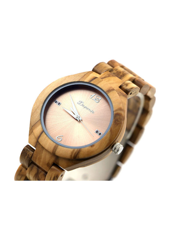 Daponte Uhr mit Batteriewerk