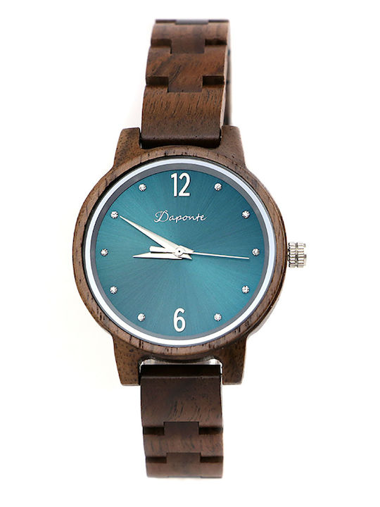 Daponte Uhr mit Batteriewerk