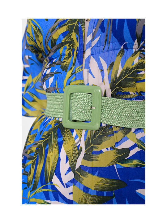 Mcan Elastic Women's Belt Green