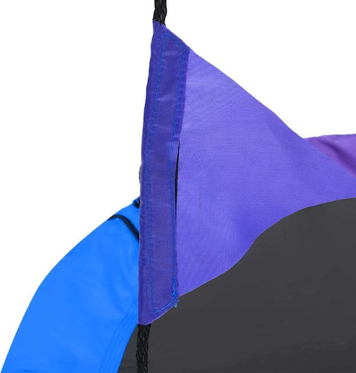 vidaXL Hanging Fabric Nest Swing for 3+ Years Multicolour