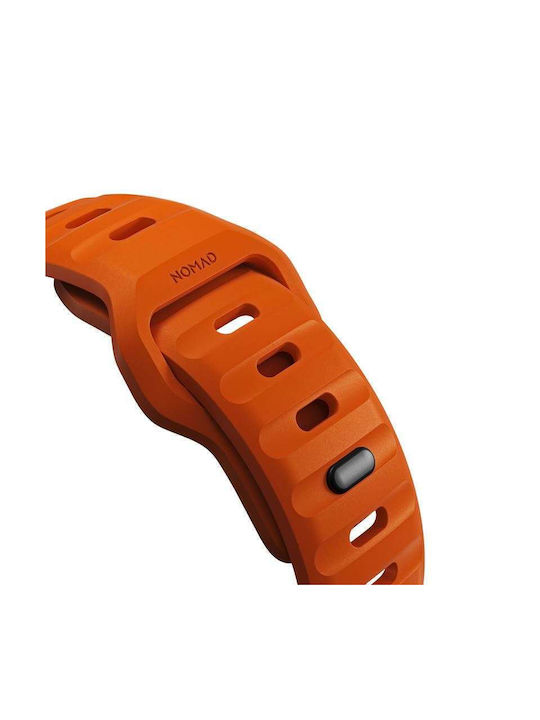 Nomad Sport Λουράκι Σιλικόνης Πορτοκαλί (Apple Watch 42/44/45mm)