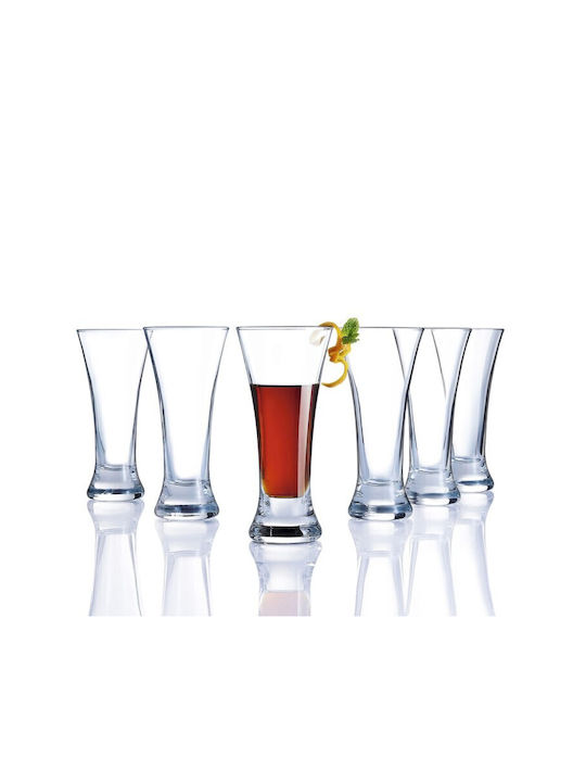 Luminarc Spirit Bar Set of Glasses Coffee/Freddo made of Glass 160ml 6pcs