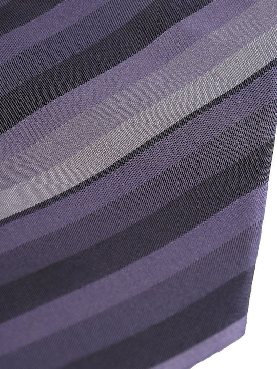 Hugo Boss Men's Tie Silk Printed In Purple Colour