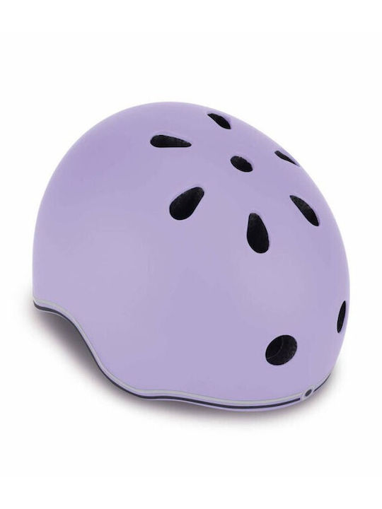 Globber Go Up Lights Детска каска за велосипед / скутер Скутер / Велосипед Лилав с вградена LED светлина