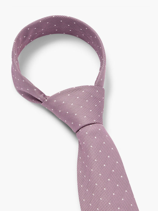 Hugo Boss Men's Tie Printed In Pink Colour