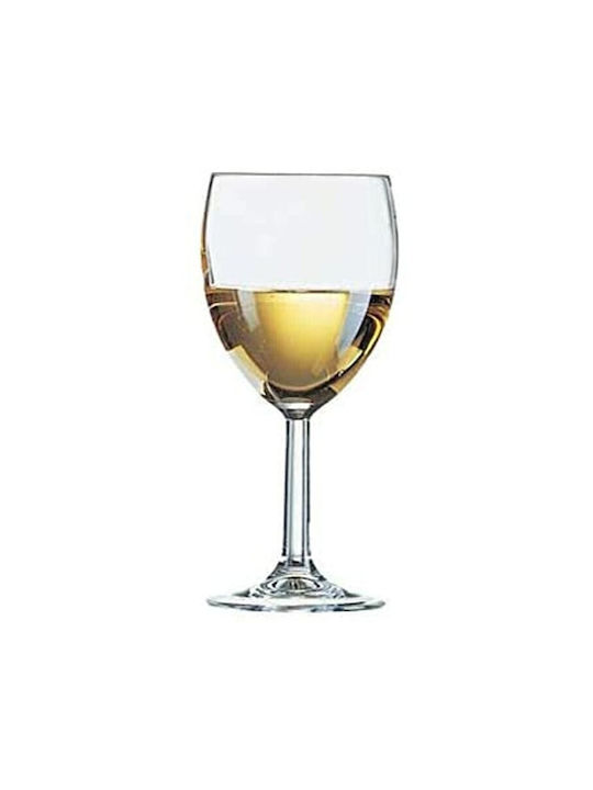 Arcoroc Savoie Set de Pahare pentru Vin Alb și Roșu din Sticlă Fără Colțuri 350ml 6buc