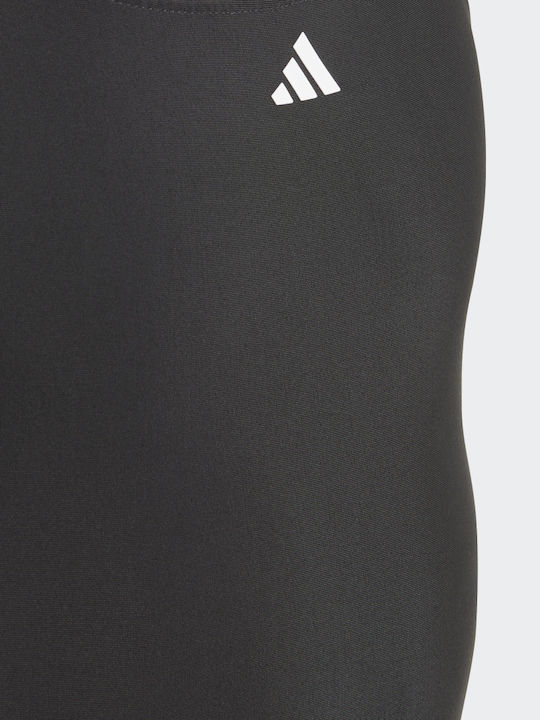 adidas 3-Stripes Παιδικό Μαγιό Ολόσωμο Μαύρο