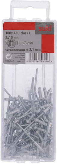 Suki Nituri Din Aluminiu M3x10mm