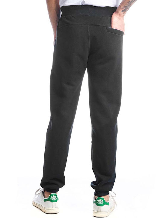 Paco & Co Men's Sweatpants with Rubber Black