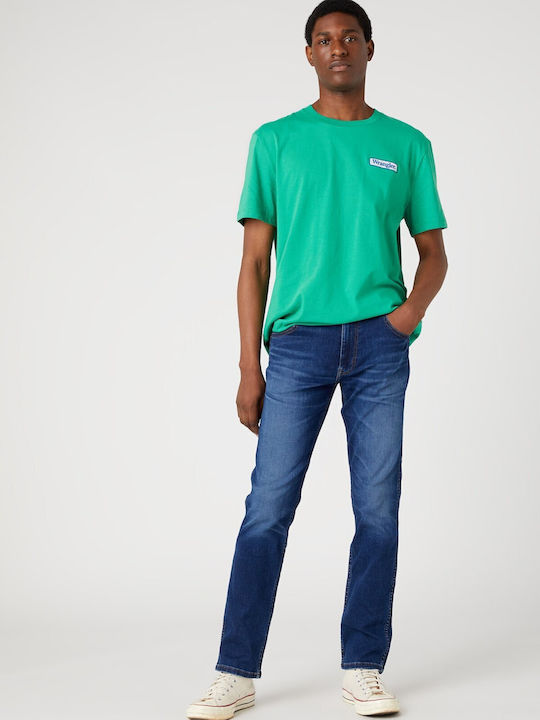 Greensboro Rodeo Bull Men's Jeans Pants with Regular Straight Fit Blue