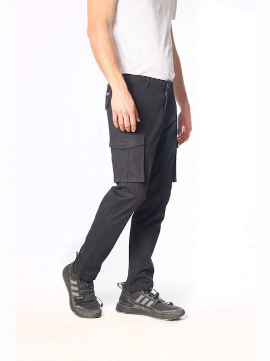 Paco & Co Herrenhose Cargo Schwarz