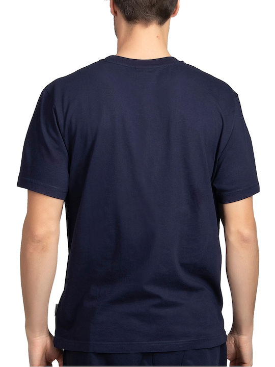 Franklin & Marshall Men's Short Sleeve T-shirt Blue