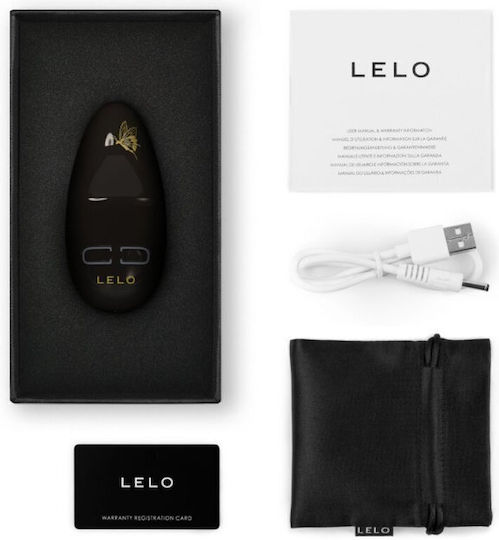 Lelo NEA 3 Clitoral Vibrator 10cm Pitch Black