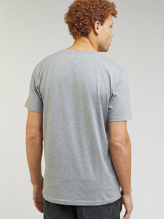 Lee Herren T-Shirt Kurzarm Gray