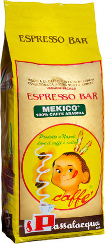 Passalacqua Espresso Kaffee Arabica Mexiko Mekico Bohnen 1kg