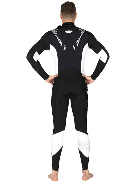Mares Flexa Wetsuit for Diving Double-layer with Zip Black / White 2mm Mares Flexa Wetsuit for Diving Double-layer with Zip Black / White 2mm