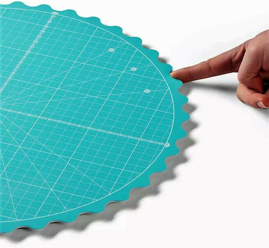 Prym Love Sewing Cutting Mat in White color Rotating 35cm
