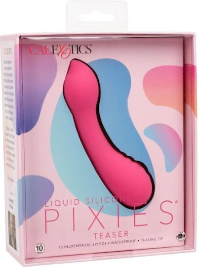 Calexotics Pixies Teaser Dublu Vibrator 9cm Roz