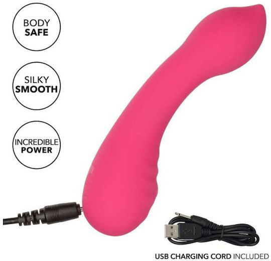 Calexotics Pixies Teaser Dublu Vibrator 9cm Roz