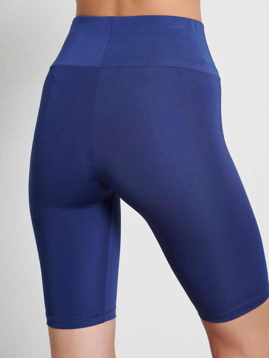 BodyTalk Frauen Fahrrad Leggings Blau