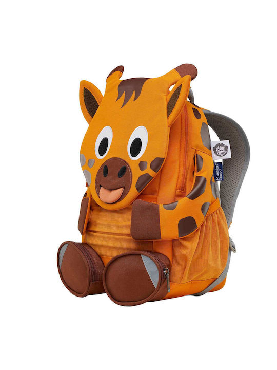 Affenzahn Giraffe Schulranzen Rucksack Kindergarten in Orange Farbe 8Es