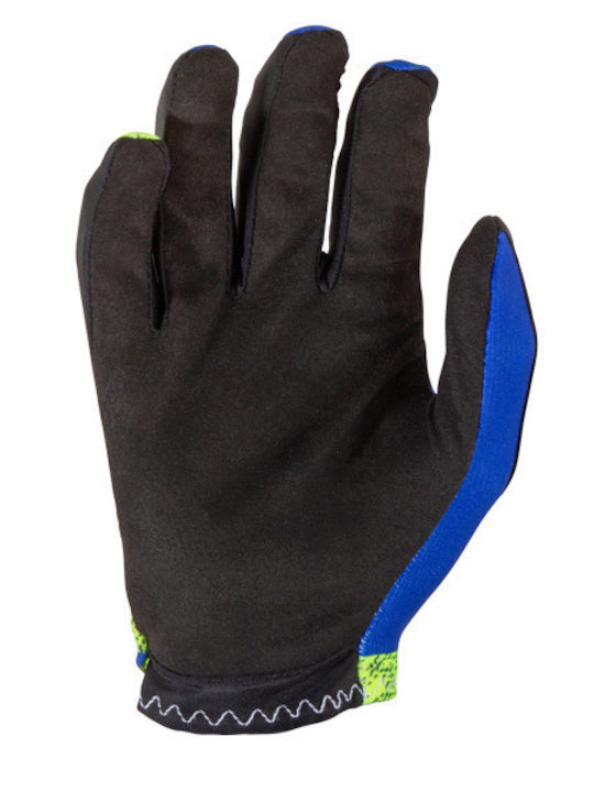 O'neal Matrix Stacked Summertime Μotocross Gloves Waterproof Zen Blue