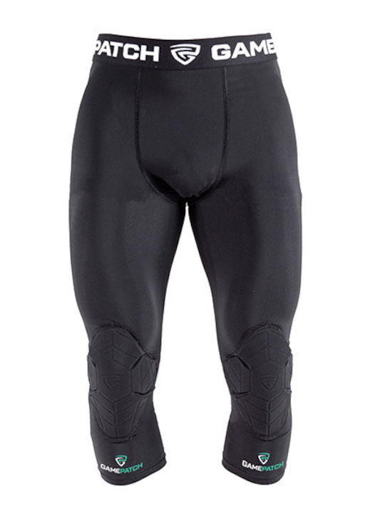 GamePatch Ανδρικό Αθλητικό Κολάν Compression Capri Μαύρο